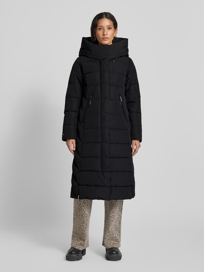 khujo Mantel mit Kapuze Modell 'Sensy' Black 4