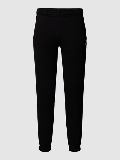 Lacoste Sweatpants mit Label-Streifen Modell 'TAPE' Black 2