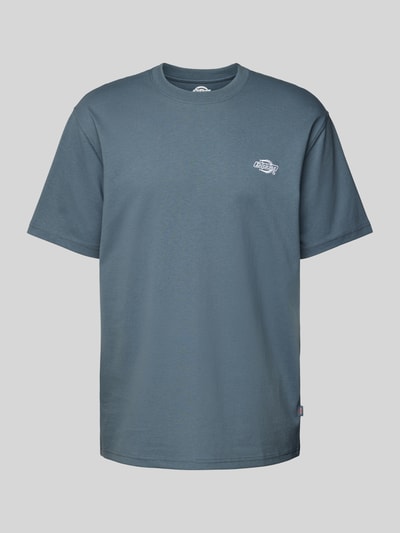 Dickies T-Shirt mit Label-Print Modell 'SUMMERDALE' Petrol 2