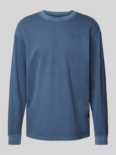 G-Star Raw Sweatshirt mit Label-Print Rauchblau 2