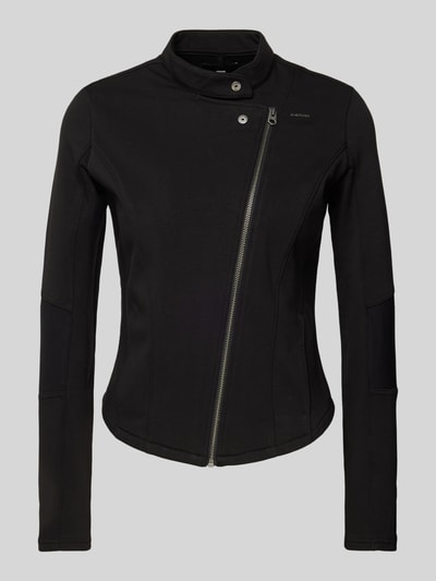 G-Star Raw Bikerjacke mit Label-Applikation Black 2