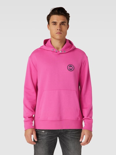 Michael Kors Hoodie mit Label-Detail Modell 'VICTORY' Pink 4