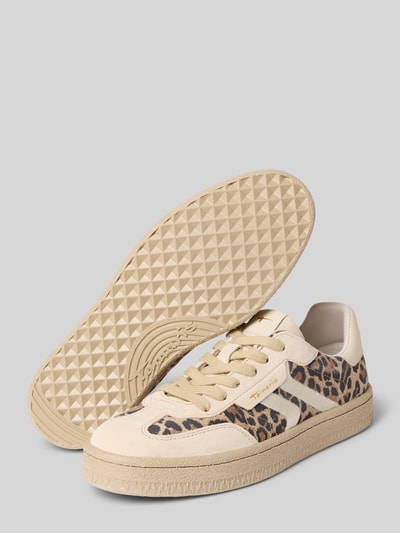 Tamaris Sneakersy niskie z naturalnej skóry bydlęcej Beżowy 4