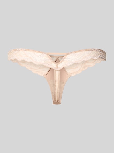 Calvin Klein Underwear String aus Spitze Beige 3