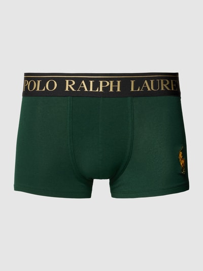 Polo Ralph Lauren Underwear Trunks mit Label-Stitching Gruen 1