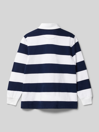 Polo Ralph Lauren Kids Longsleeve mit Label-Stitching Marine 3