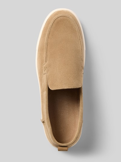 PS Poelman Loafer aus Rindsvelours Beige 3