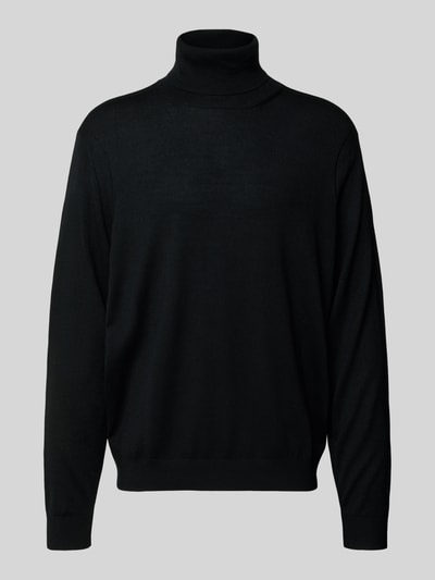 ARMANI EXCHANGE Golf z elastycznymi wykończeniami Czarny 2