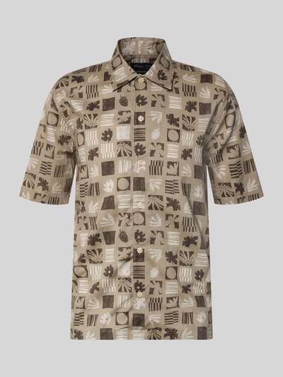 Marc O'Polo Regular Fit Freizeithemd aus reiner Baumwolle  Beige 2