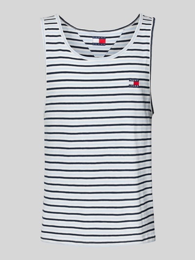 Tommy Jeans Relaxed Fit Tank Top aus reiner Baumwolle Marine 2