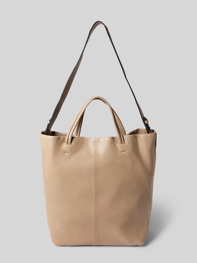 LIEBESKIND BERLIN Handtasche mit Label-Prägung Modell 'HERA' Sand 4