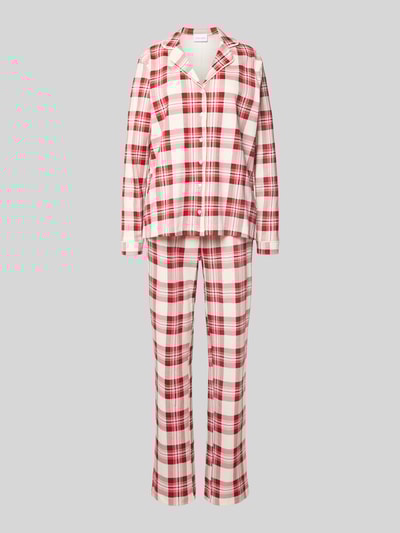 LASCANA Pyjama mit Reverskragen Offwhite 1