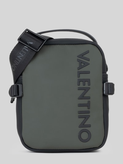Valentino Bags Torba na ramię z wytłaczanym logo model 'AXEL' Oliwkowy 1