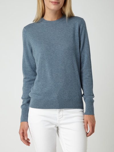 Jake*s Casual Pullover van kasjmier Rookblauw - 4