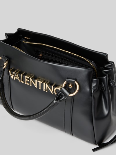 VALENTINO BAGS Handtas met labelapplicatie, model 'WAVERLY' Zwart - 4