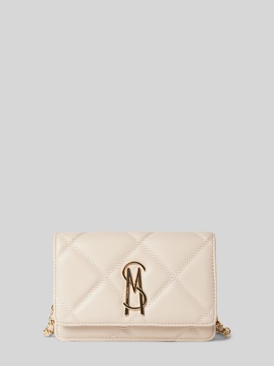 Steve Madden Handtasche mit Steppnähten Modell 'Bendue' Offwhite 2