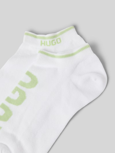 HUGO Sneakersocken mit Label-Detail im 2er-Pack Apfel 2