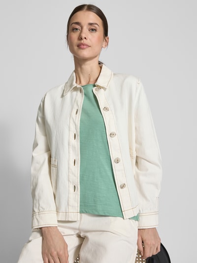 Tom Tailor T-shirt o kroju regular fit z czystej bawełny Miętowy 3