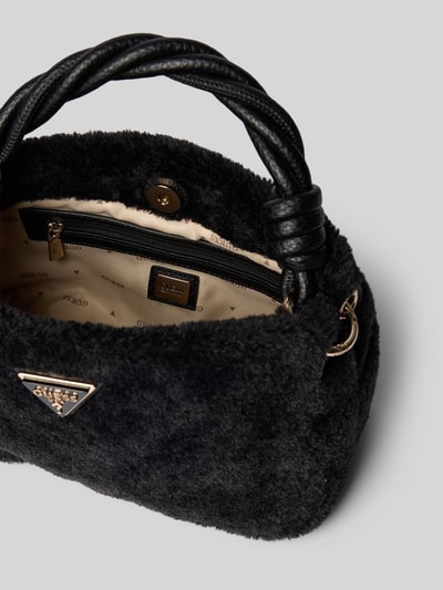 Guess Umhängetasche mit Label-Detail Modell 'SHAIDA' Black 5