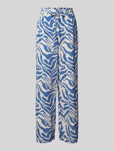Christian Berg Woman Stoffhose mit Tunnelzug Hellblau 2