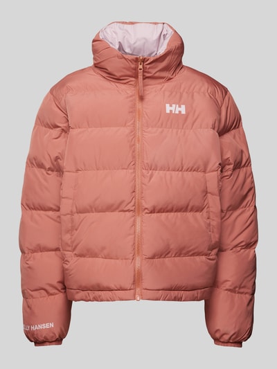 Helly Hansen Steppjacke mit Label-Print Altrosa 1