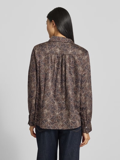 Marc O'Polo Relaxed fit overhemdblouse van puur katoen Donkergrijs - 5