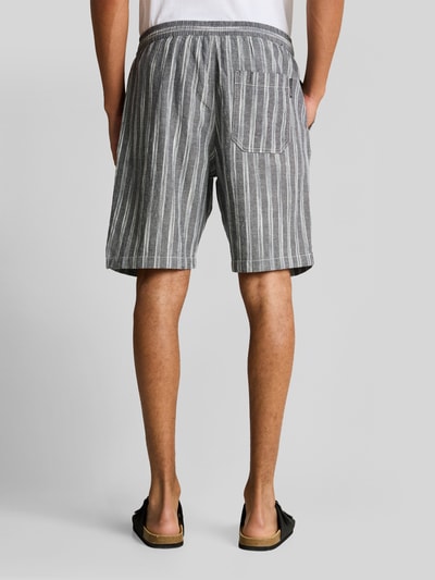 Tom Tailor Denim Regular Fit Shorts aus Baumwoll-Leinen-Mix Hellgrau 5