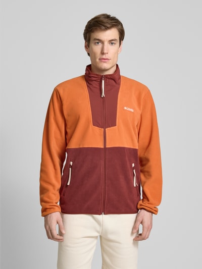 COLUMBIA Fleecepullover mit Label-Patch Modell 'SEQUOIA' Orange 4