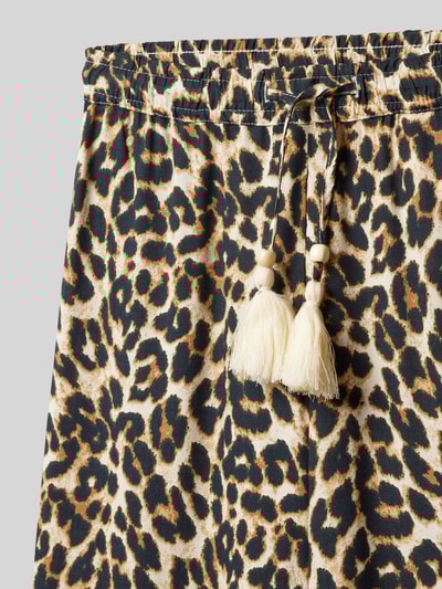 Only  Wide Leg Hose mit Tunnelzug Black 2