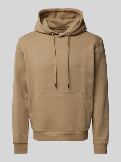 Jack & Jones Hoodie mit Känguru-Tasche Modell 'BRADLEY' Beige 2