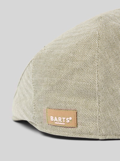 Barts Schiebermütze mit Label-Badge Modell 'Jarvis' Oliv 2