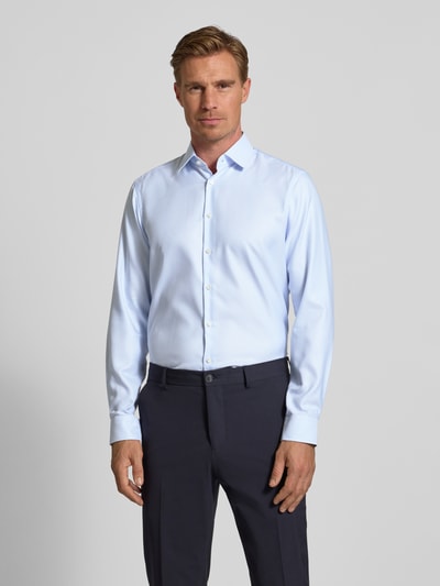 Jake*s Regular Fit Business-Hemd mit Kentkragen Bleu 4