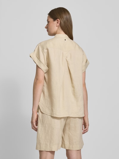 BOSS Orange Overhemdblouse met knoopsluiting, model 'Boleana' Beige - 5