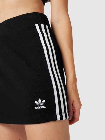 adidas Originals Minirock mit Stretch-Anteil und Logo-Streifen Black 3