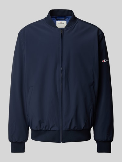 CHAMPION Bomberjacke mit Label-Print Marine 2