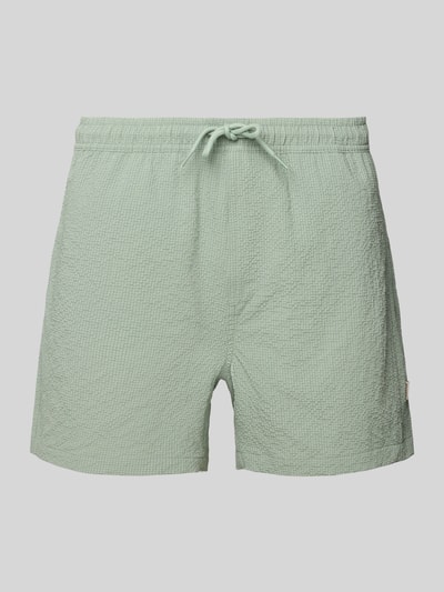 Only & Sons Spodenki kąpielowe z elastycznym pasem model ‘TED LIFE’ Jasnozielony 1