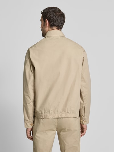 Tommy Hilfiger Regular Fit Blouson aus reiner Baumwolle Beige 5