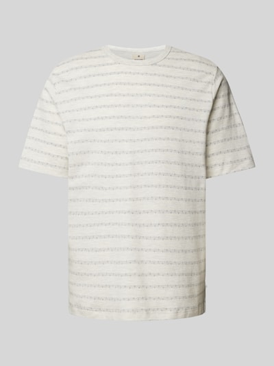 Jack & Jones Premium T-shirt met streepmotief, model 'JACK' Wit - 2