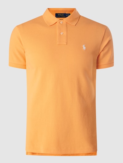 Polo Ralph Lauren Slim Fit Poloshirt aus Baumwolle  Apricot 1