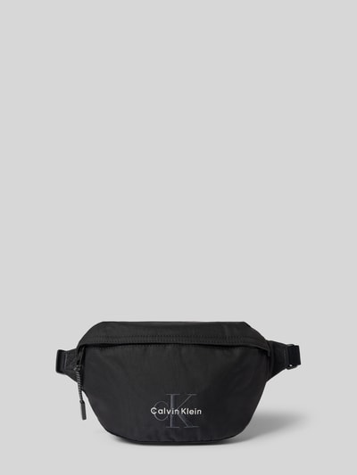 CK Calvin Klein Bauchtasche mit Label-Stitching Modell 'BOLD WAISTBAG' Black 2
