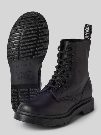 Dr. Martens Schnürboots aus Leder mit Zugschlaufe Modell 'Pascal' Black 4