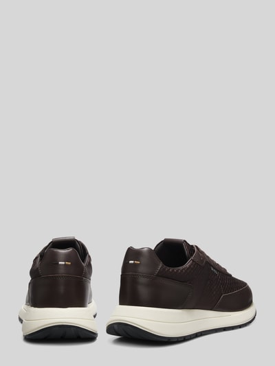 BOSS Sneaker Low mit dämpfender Profilsohle Dunkelbraun 2