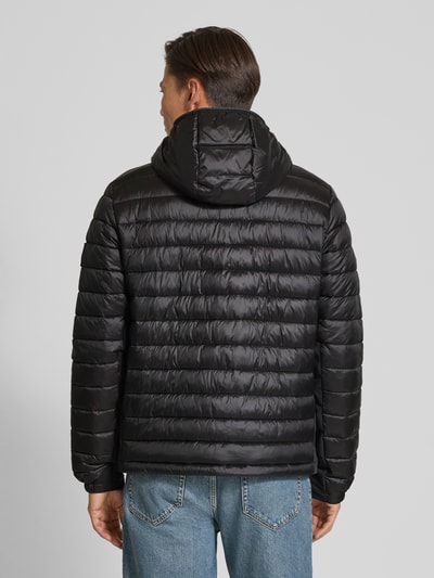 FIRE + ICE Gewatteerd jack met capuchon, model 'Elvis' Zwart - 5