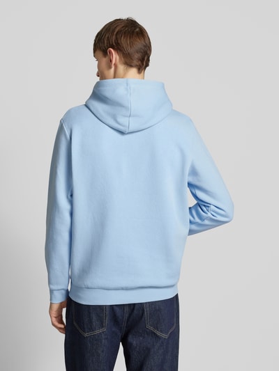 Jack & Jones Hoodie mit Känguru-Tasche Modell 'BRADLEY' Hellblau 5