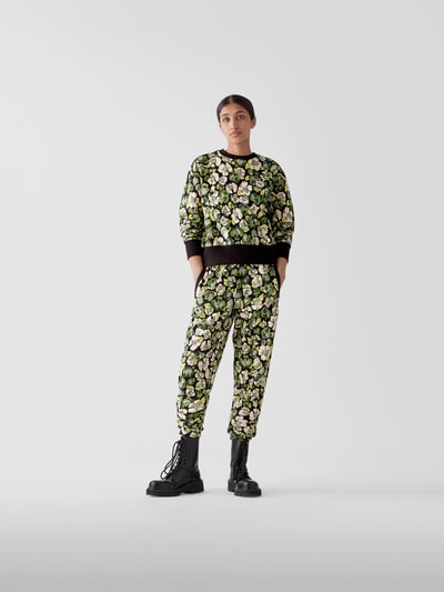 Puma X Liberty Sweatshirt mit floralem Muster Oliv 1