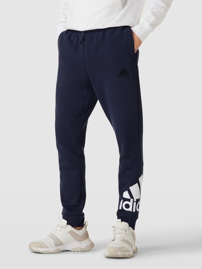 ADIDAS SPORTSWEAR Sweatpants mit Logo-Print Marine 4