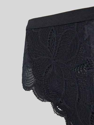 Marc O'Polo String aus Spitze Black 2
