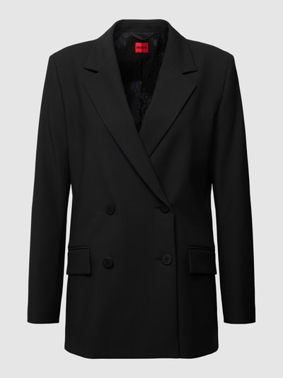 HUGO Blazer mit Reverskragen Modell 'AVANI' Black 2