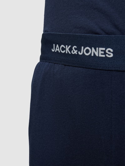 Jack & Jones Pyjama met ronde hals, model 'BASIC LABEL' Blauw - 2