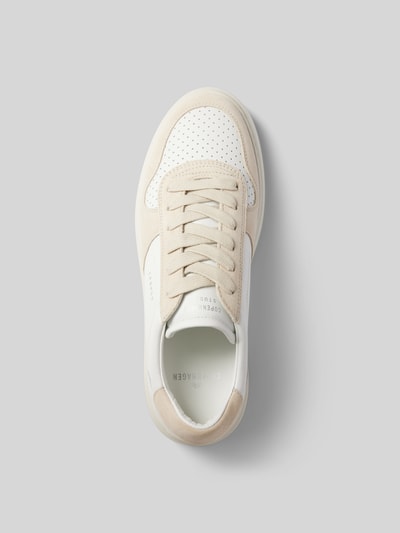 Copenhagen Sneaker mit Label-Print Weiss 4